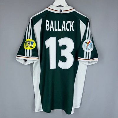 GERMANY 2000 2002 AWAY FOOTBALL SHIRT JERSEY ADIDAS 646711 sz L