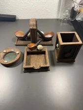 Golf Club Theme Set Man Cave Golf Decor 5 Piece Set 