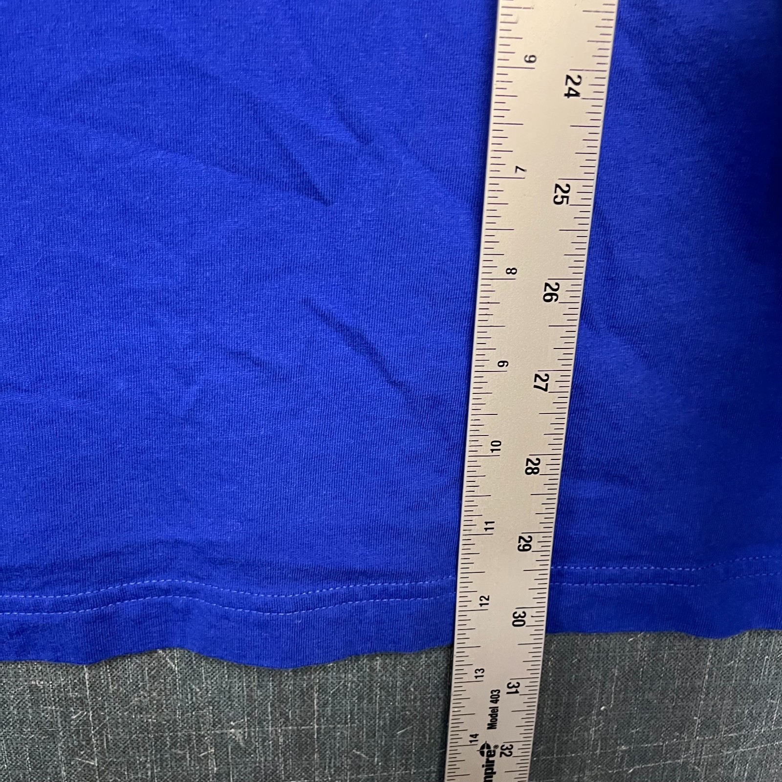 Adidas Originals Men's T-Shirt Size 2XL Blue Trefoil Logo Short Sleeve Athletic thumbnail 4