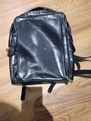 Vera Pelle Firenze Made in Italy Genuine Leather Unisex Travel Backpack Bag
