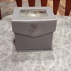 Oleg Cassini Clear Crystal Faceted Votive Candle Holder, Freestanding w/ Box — photo 7