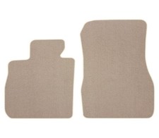 Velours Fußmatten für BMW M8 F93 Gran Coupe ab Bj. 2019 Passform BEIGE VORNE LUX