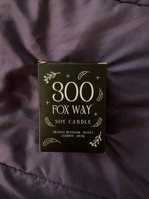 Fairyloot The Raven Cycle Soy Wax Candle Full Size New In Box
