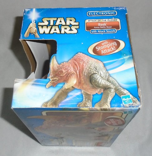 Star Wars Hasbro Attack Of The Clones Reek Arena Battle Beast 2002 Brand New - Picture 4 of 6