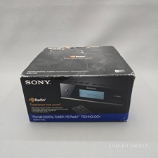 Sony XDR-F1HD FM/AM Digital Tuner HD Radio LCD Display Station Presets - Black