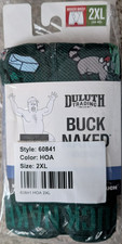 Duluth Trading Buck Naked Bullpen Boxer Briefs Mens Size 2XL 44-46 Racoons