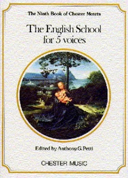The Chester Book Of Motets Vol. 9 | The English School For 5 Voices | Buch-image