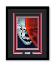 IT Bill Skarsgard Autographed Signed 11x14 Framed Photo Stephen King ACOA