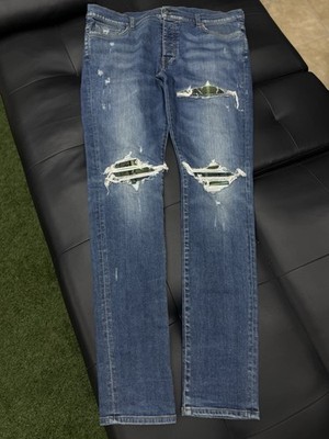 Size 38 - Amiri Jeans 100% Authentic Blue Green MX1 Quick Shipping