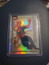 Captain Marvel - 2026 Topps Chrome Marvel Storm’s Lightning Refractor #21