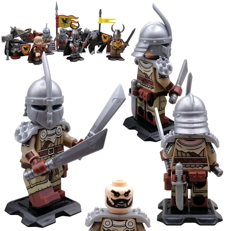 Ritter Set Haus Sturmkrähe V.2 - veredelte LEGO® Figuren von Custom Brick Design - Bild 2 von 4