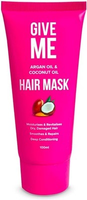 Give Me Cosmetics, Haarmaske für trocken geschädigtes Arganöl & Kokosnuss 