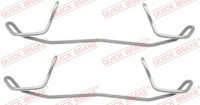 1X Quick Brake 109-1123 ZubehöRsatz Scheibenbremsbelag FüR Skoda Peugeot Toyota
