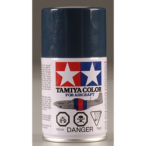 Tamiya USA TAM86508 Aircraft Spray AS-8 Navy Blue Acrylic - Picture 2 of 2