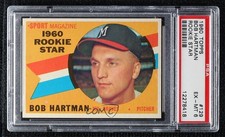 1960 Topps Sport Magazine 1960 Rookie Star Bob Hartman #129 PSA 6 1mt5