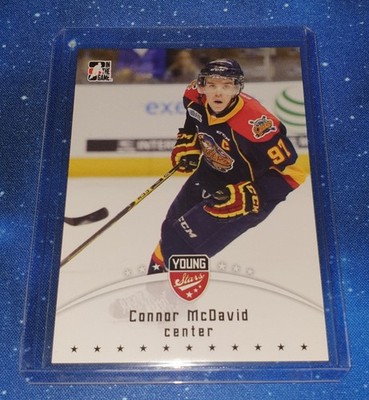 2015 Leaf in the Game CHL Draft #21 Connor McDavid Rookie