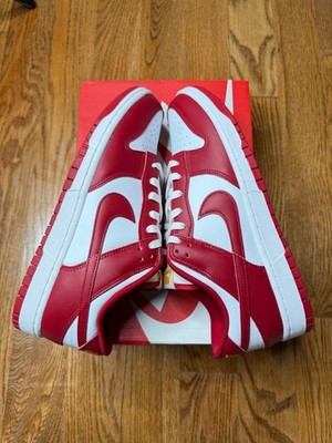 Nike Dunk Low Retro USC Gym Red/White DD1391-602 Men s Size 10 SHIPS NOW NEW!!!!