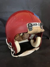Vtg 1980s Used Medalist Gladiator GHH -2 Adult Game Cardinal Red Football Helmet