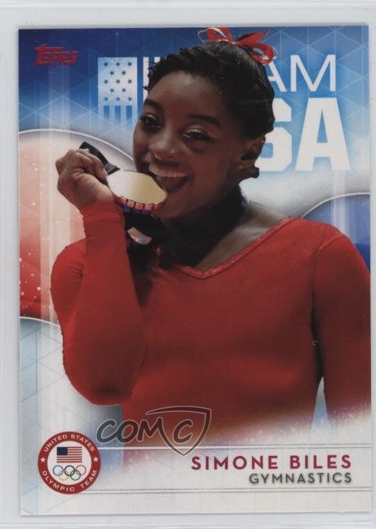 2016 Topps US Olympic & Paralympic Team and Hopefuls Simone Biles #38 1ik5
