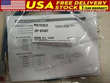 NEW Keyence OP-87457 Vision Sensor Ethernet cable 2 m for IV Series