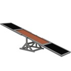 Wooden Dog Agility Seesaw for Training and Exercise, Platform Equipment Run G...