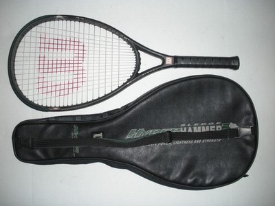 ラケット(硬式用) HYPER HAMMER 1.8 Series2 WILSON SLEDGE HYPER HAMMER 2.0 SUPER OS 125 TENNIS RACQUET 4 1/4