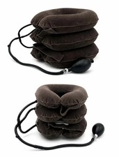 2 PACK Neck Stretcher, Cervical Traction Device, Brown