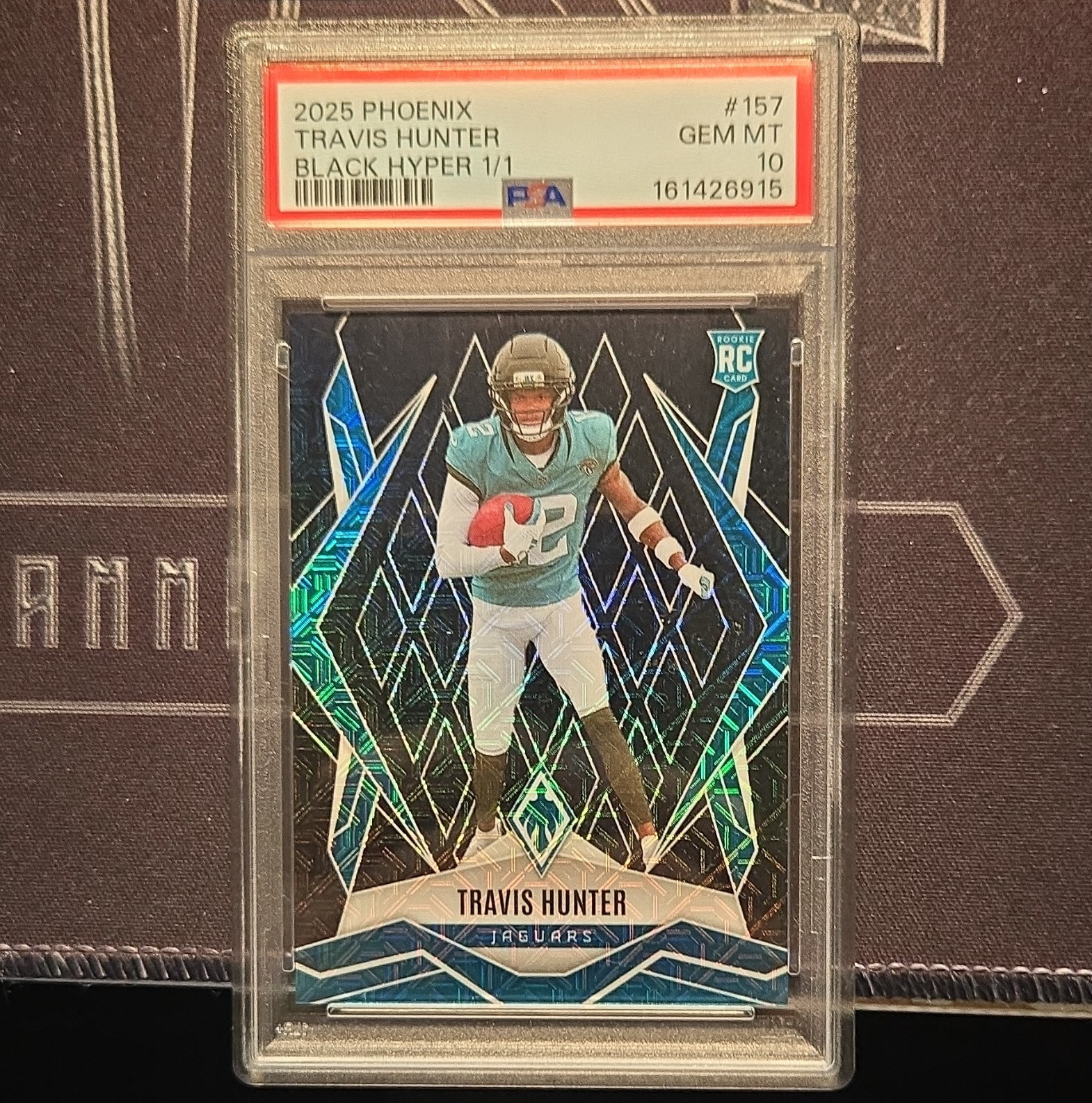 Travis Hunter Panini Phoenix #157 Black Hyper