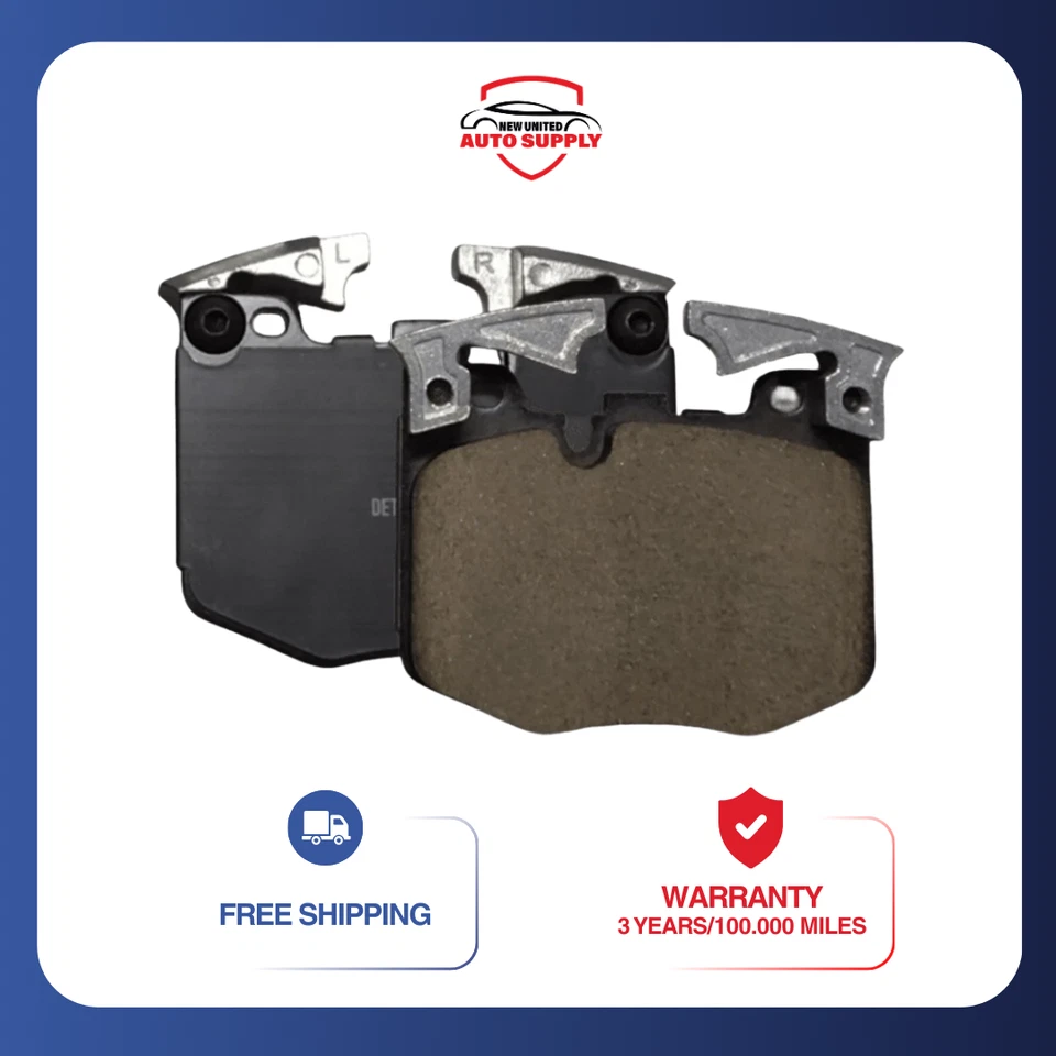 Pastillas de freno delanteras de cerámica con juego de herrajes para X3 330i 530i 740i 430i xDrive Z4 X4 Foto 2 de 4