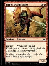 2018 Rivals of Ixalan Frilled Deathspitter Expansion/Common #104