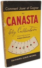 Comment jouer et gagner au Canasta | Culbertson Ely | Bon état