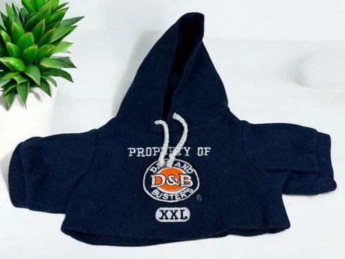 VETEMENTS Felpa felpa con cappuccio Dave And Busters blu navy per bambole