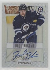 2012-13 Panini Rookie Anthology Prizm Auto Paul Postma #3 Auto 05u8