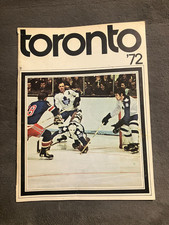 1972 TORONTO MAPLE LEAFS NHL HOCKEY CANADIENS SPORT MAGAZINE, VOL 4 NO 13 DEC 22