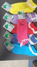 Vintage Springfoot Springers Full Terry Roll Cuff Socks Size 9-11 Cotton Blend