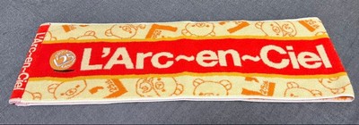 L'Arc~en~Ciel 25th Anniversary Muffler Towel Unused, No Damage, Rare