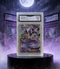 2016 POKEMON XY EVOLUTIONS MEWTWO EX HOLO GMA 10