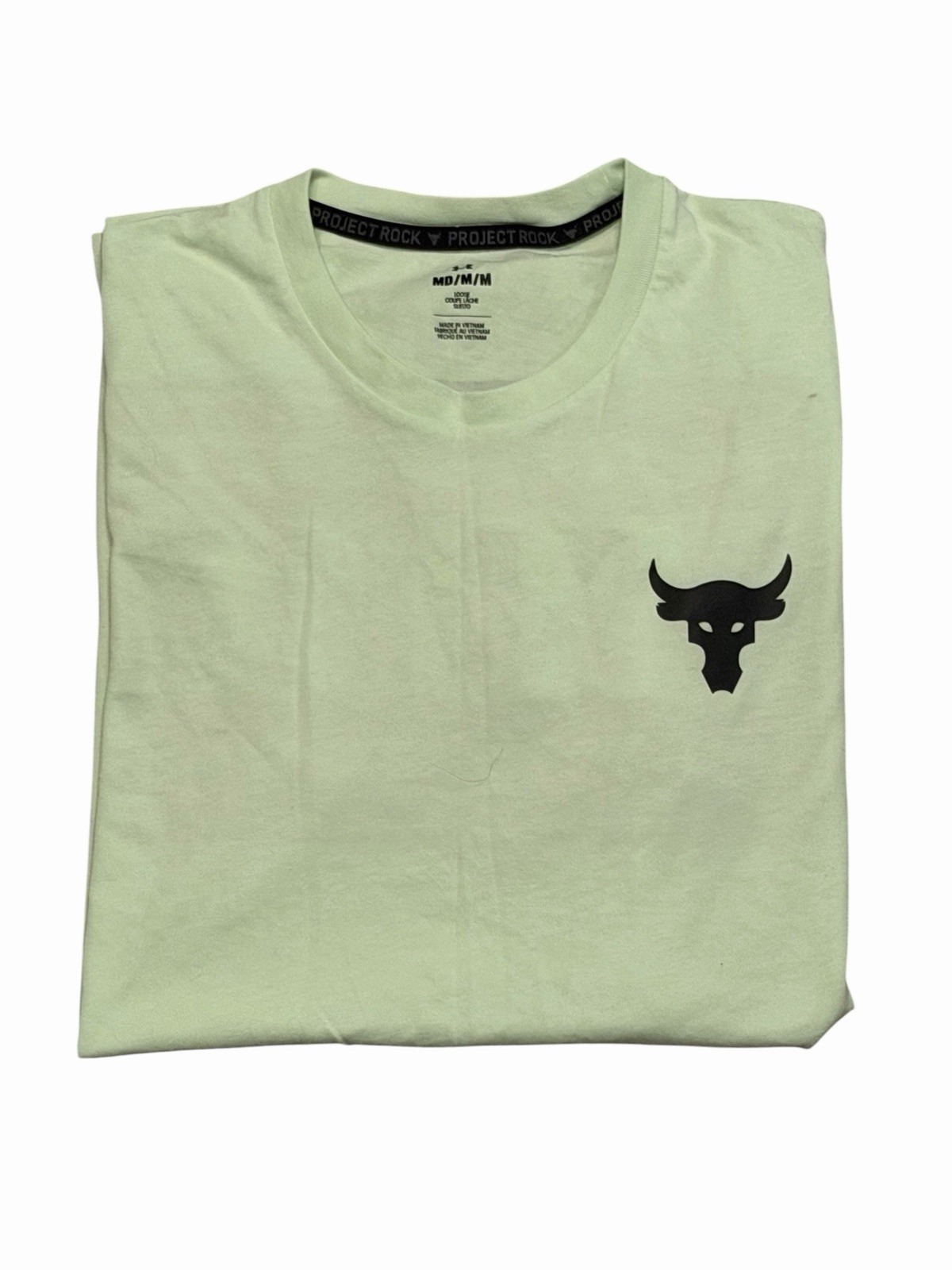 Under Armour Project Rock Hardest Worker In The Room T Shirt Mens M