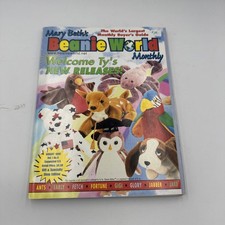 Mary Beth's Beanie World Monthly Vol. 1 No. 6 August 1998 Magazine Beanie Babies