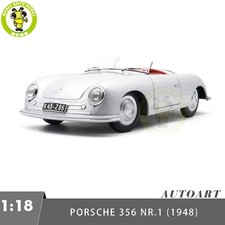 1/18 Porsche 356 NR.1 1948 Autoart 78072 Silver Diecast Model Car
