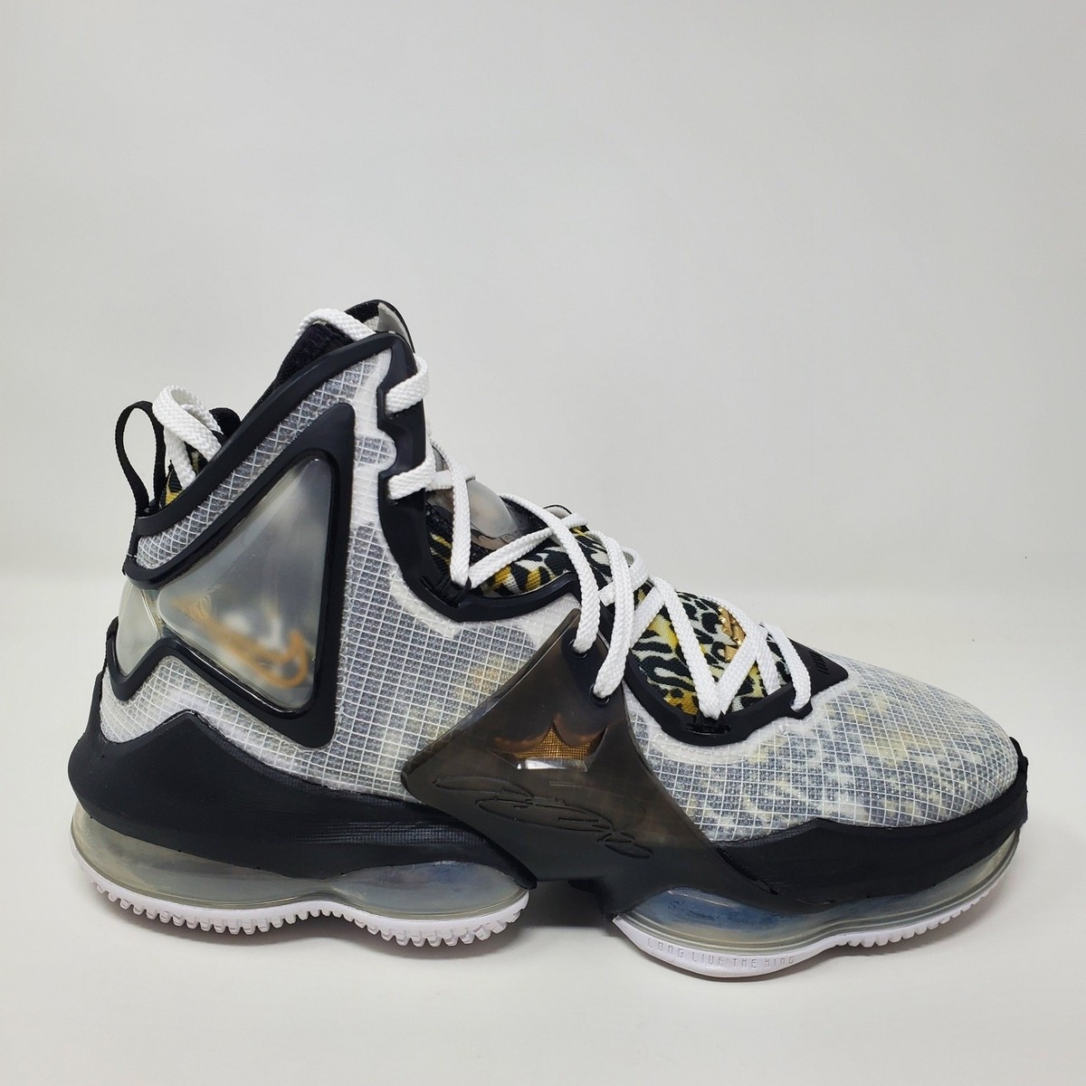 Size 8 - Nike LeBron 19 White - CZ0203-100 for sale online | eBay