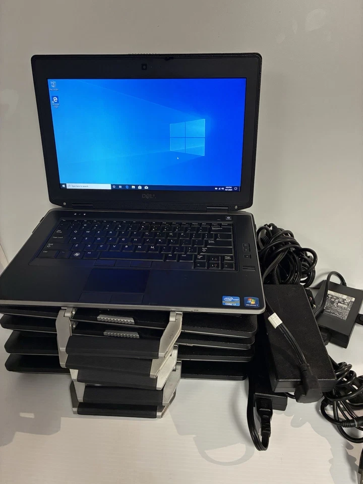 Lote de 5 Laptop Dell Latitude E6430 ATG 14" Resistente Intel i7 8GB 300GB Win 10 Foto 2 de 4