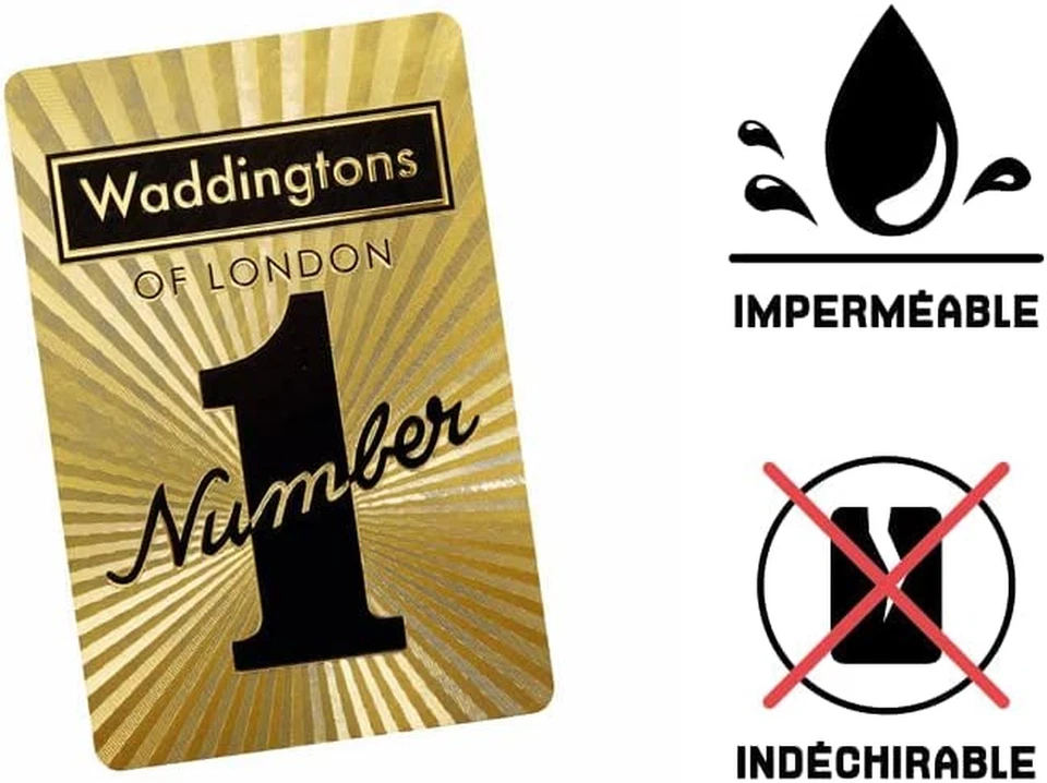 Number 1 Carte Da Gioco in Versione Oro, Adatte a 6+, in Lingua Tedesca - Immagine 4 di 4