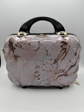 Triforce Hard Shell Makeup Beauty Case Rose Gold x ~ 11'' W 9" H 6" W Travel