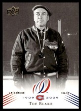 2008-09 Upper Deck Montreal Canadiens Centennial Toe Blake Montreal Canadiens