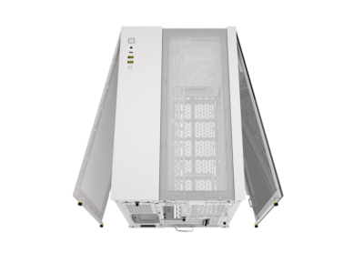 CORSAIR 2500D AIRFLOW Micro ATX Dual Chamber PC Case – White