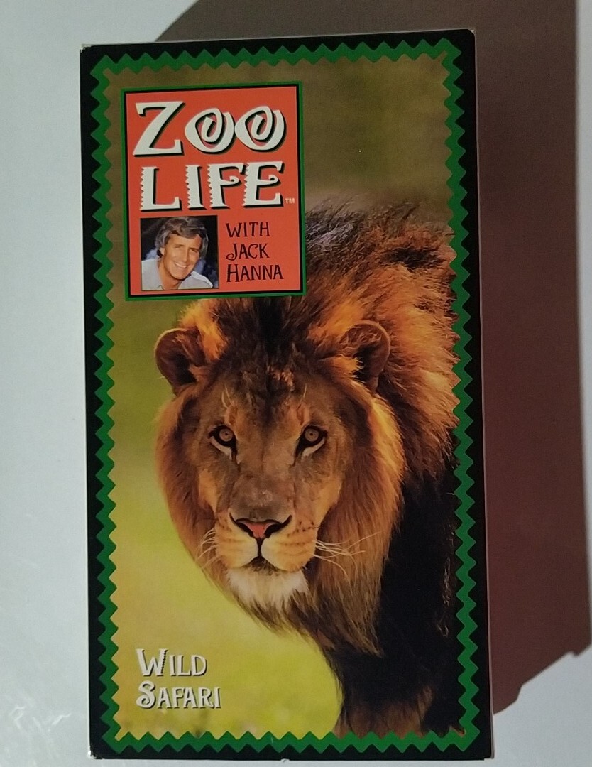Zoo Life with Jack Hanna VHS Video, 
