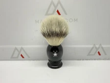 MÜHLE Classic Black Large Silvertip Fiber Shaving Brush - Synthetic Lu