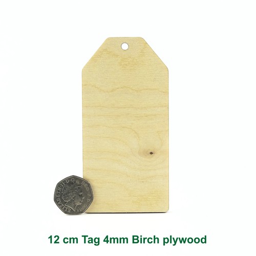 Wooden & MDF hearts stars and luggage tags. Craft shapes blanks and cut outs - Picture 28 of 37
