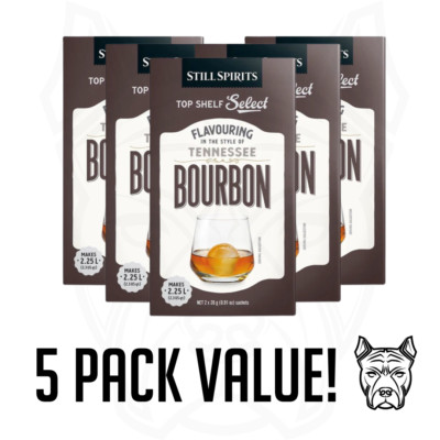 Still Spirits Top Shelf Select TENNESSEE BOURBON Essence 5x Pack FREE SHIPPING!